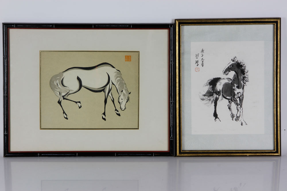 Appraisal: - Lot of Chinese Works on Paper Lot of two