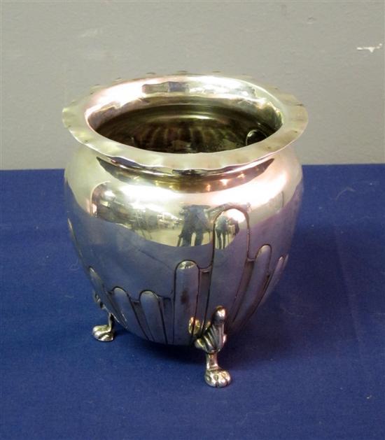 Appraisal: Victorian silver vase Birmingham high ozs George V silver trophy