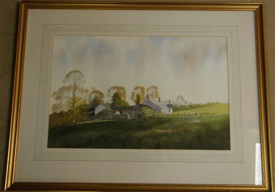 Appraisal: Paul Hardy landscape watercolour signed h w in