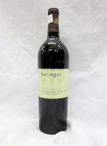 Appraisal: THIRTEEN BOTTLES BERINGER VINEYARDS CALIFORNIA NAPA VALLEY WINES Private Reserve