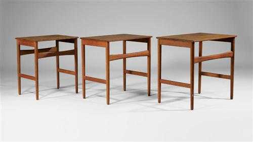 Appraisal: HANS J WEGNER - TABLES GIGOGNES Danemark vers pour ANDR