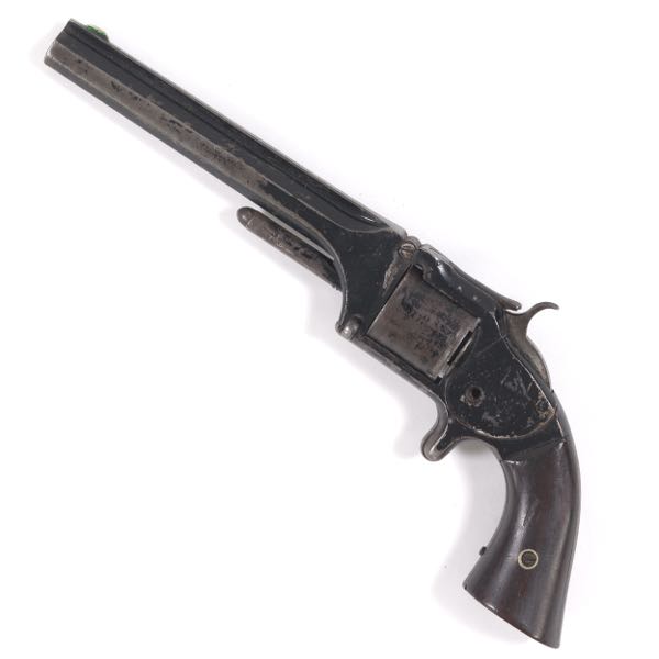 Appraisal: CIVIL WAR CARRIED SMITH WESSON RIMFIRE long This pistol was