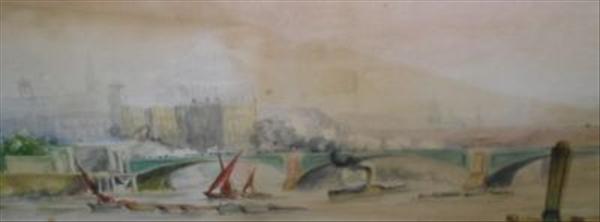 Appraisal: Gordon th century Marine scenes Watercolours A pair Each signed