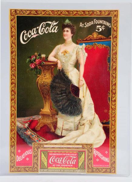 Appraisal: Coca-Cola Magazine Ad Coupon Features Lillian Nordica and has an