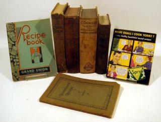 Appraisal: V Widdifield Spry ANTIQUE COOKBOOKS Domestic Receipts Rochester Housekeeping Grand