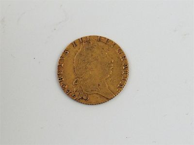 Appraisal: George III gold 'Spade' Guinea th head right rev arms