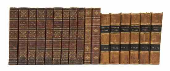 Appraisal: BINDINGS A group of volumes The Works of Ben Johnson