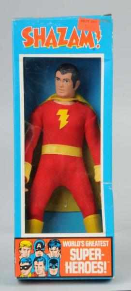 Appraisal: Mego Shazam Superhero Action Figure Description Marked Includes original box