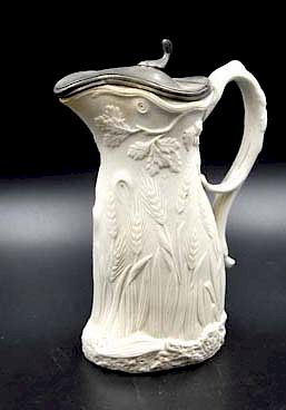 Appraisal: Early Ceres Parianwarer Syrup Pitcher Early Ceres Parianwarer Syrup Pitcher