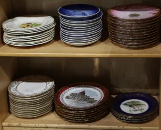 Appraisal: lot of approximately Continental porcelain plates including Royal Copenhagen and