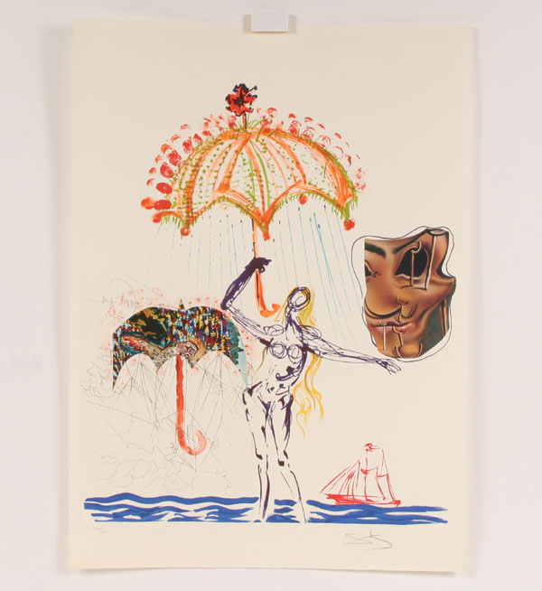 Appraisal: Salvador Dali Spanish - Antiombrelle a Atomiseurs de Liquides from