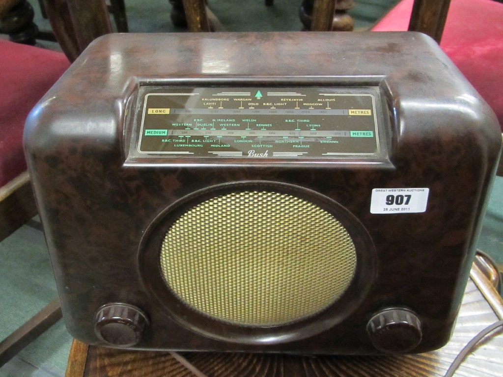 Appraisal: Bush Bakelite radio