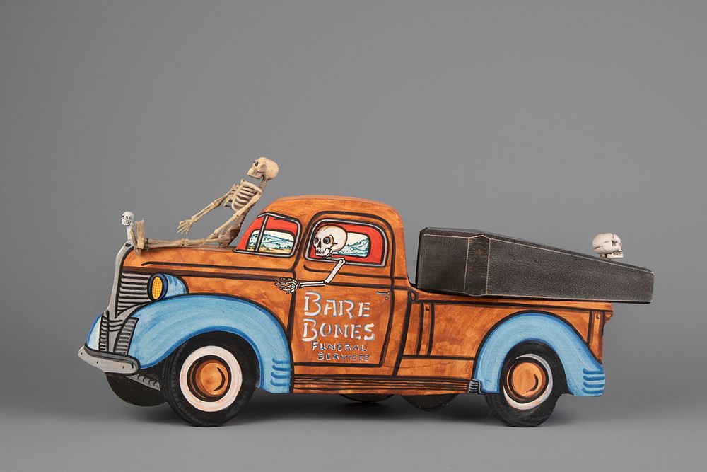 Appraisal: Charles M Carrillo 'Bare Bones' Death Truck Charles M Carrillo