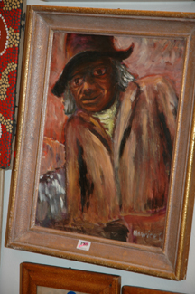 Appraisal: MAURICE CARTER 'PORTRAIT OF ALEC' OIL ON BOARD