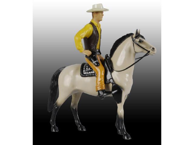 Appraisal: Hartland Horse and Matt Dillon Rider Description Plastic Walking tan