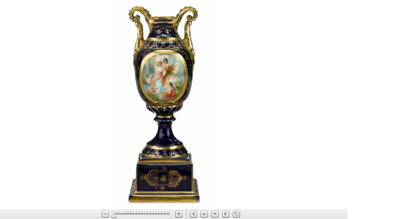 Appraisal: Royal Vienna porcelain urn early th century