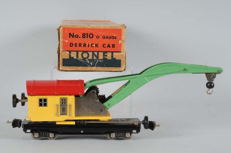 Appraisal: Lionel No O-Gauge Crane Description Pre-war Crane with nickel trim