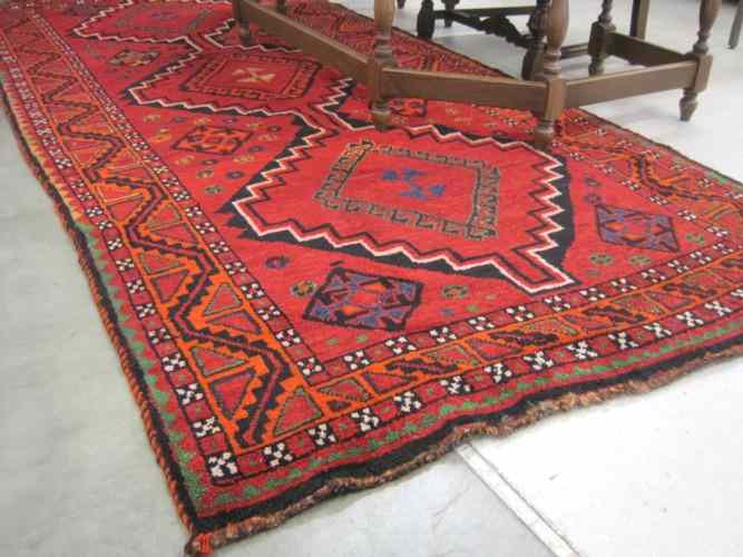 Appraisal: PERSIAN SHIRAZ AREA RUG Fars Province south central Iran a