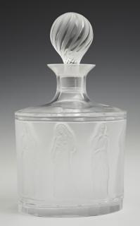 Appraisal: R Lalique Classical Femmes Decanter th c and stopper the