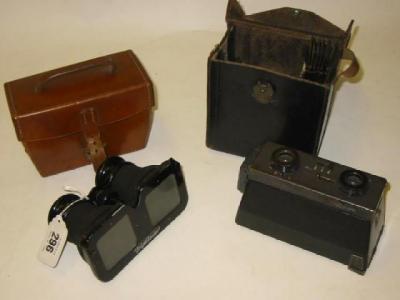 Appraisal: A GLYPHOSCOPE by J Richard Paris in black japanned case