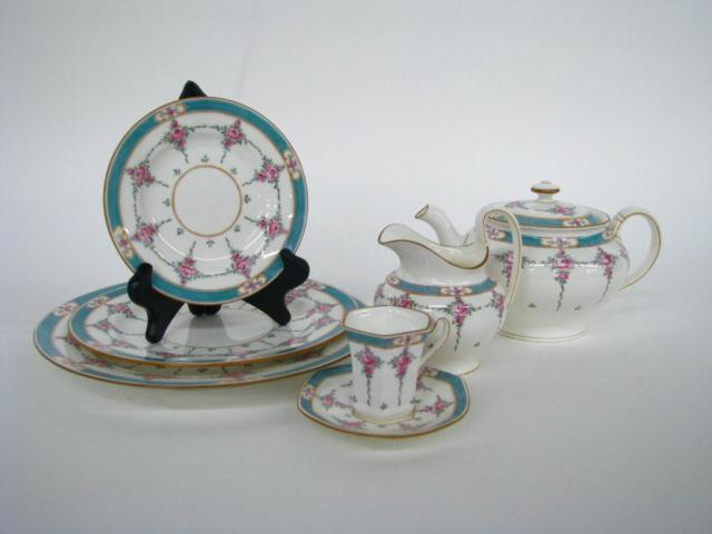 Appraisal: Large Partial Set of ''Minton Rose'' Dinner Ware several pieces