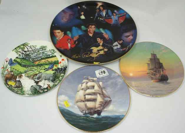 Appraisal: Collection of Plates to include Royal Doulton Set of Sailing