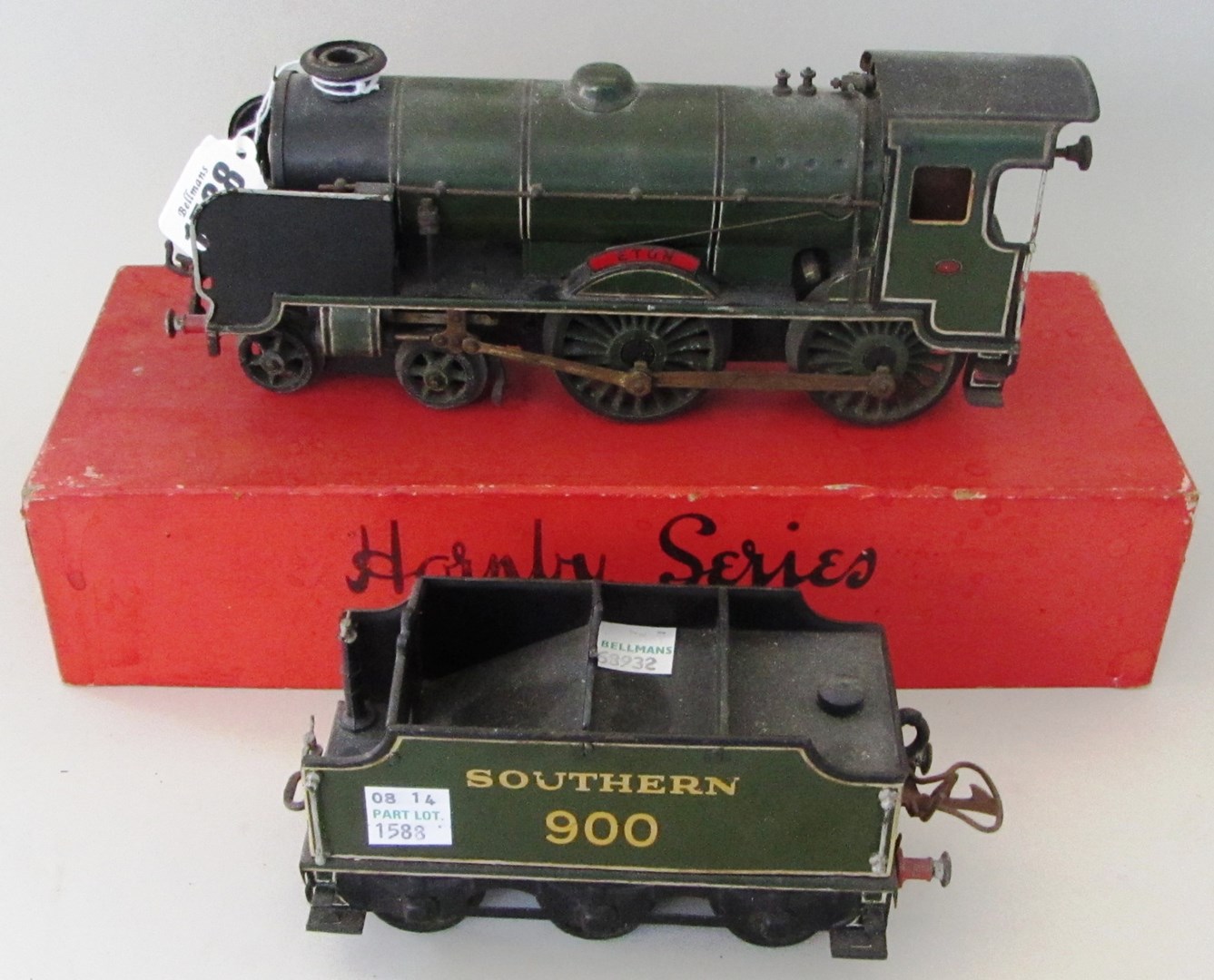 Appraisal: A Hornby scale locomotive and tender 'Eton' and 'Southern '