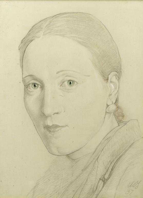 Appraisal: AUSTIN OSMAN SPARE - HEAD OF A GIRL signed with