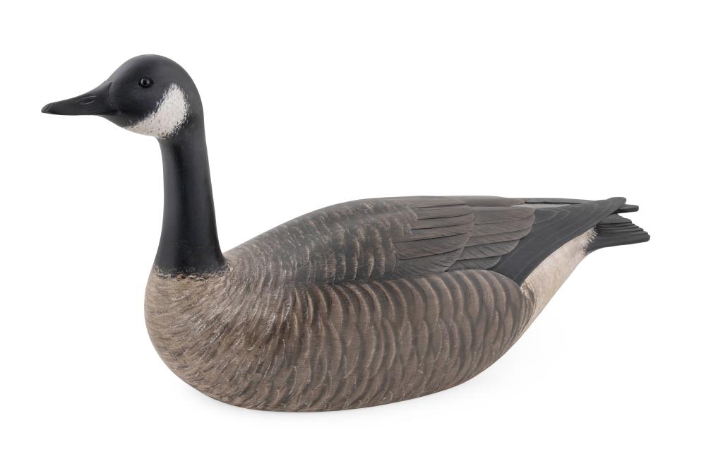 Appraisal: MARTY COLLINS GOOSE DECOY WAREHAM MASSACHUSETTS TH CENTURY LENGTH MARTY