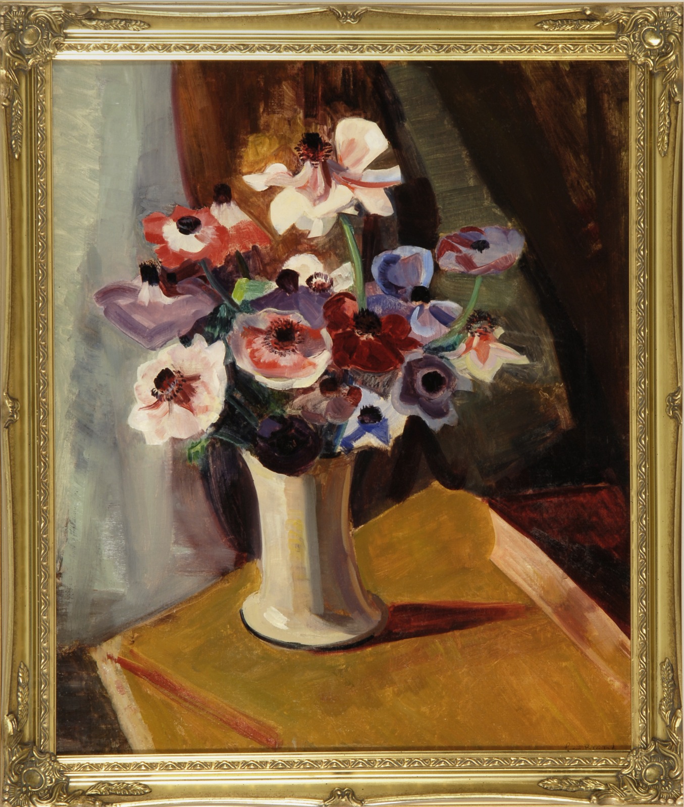 Appraisal: LUCIE BAYARDAmerican th CenturyStill life with flowers in a white