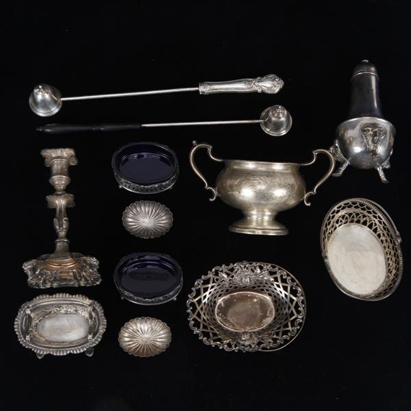 Appraisal: Group of sterling silver holloware Gorham Howard Co etc pc