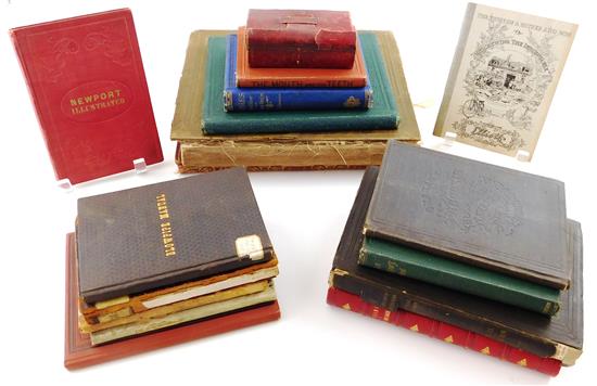 Appraisal: BOOKS Miscellaneous th C books seventeen pieces including Mrs Loudon's