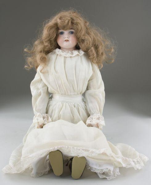 Appraisal: Armand Marseille Doll early th century bisque head and shoulders