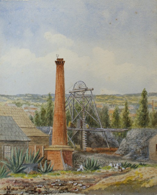 Appraisal: Emma Minnie Boyd - The Mine Shaft probably central Victoria