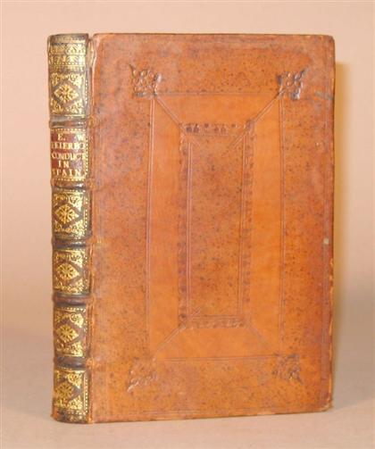 Appraisal: vol Freind John An Account of The Earl of Peterborow's