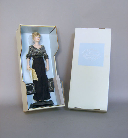 Appraisal: Franklin Mint Princess Diana doll h