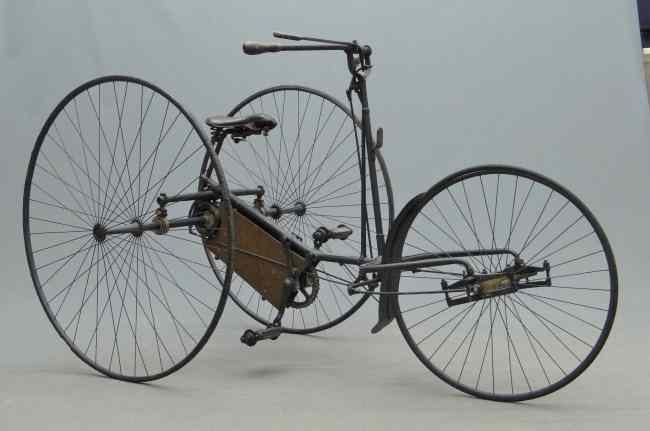 Appraisal: C Quadrant Tricycle serial '' x '' Incorrect saddle over