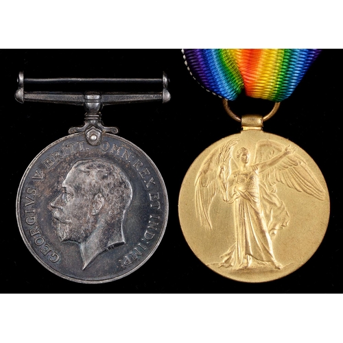 Appraisal: World War One pair British War Medal and Victory Medal