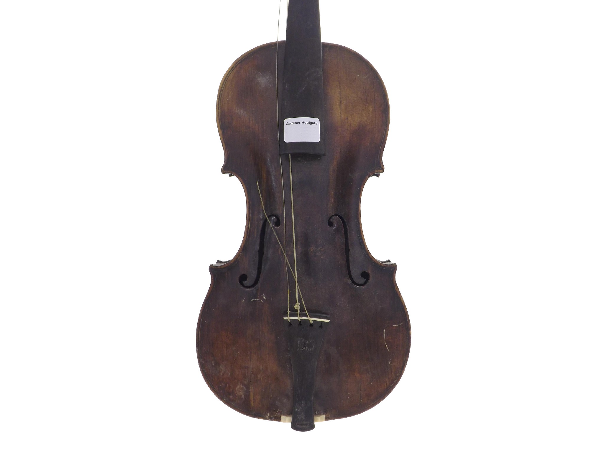 Appraisal: Interesting th century violin possibly by and labelled Josephus Ferdinandus