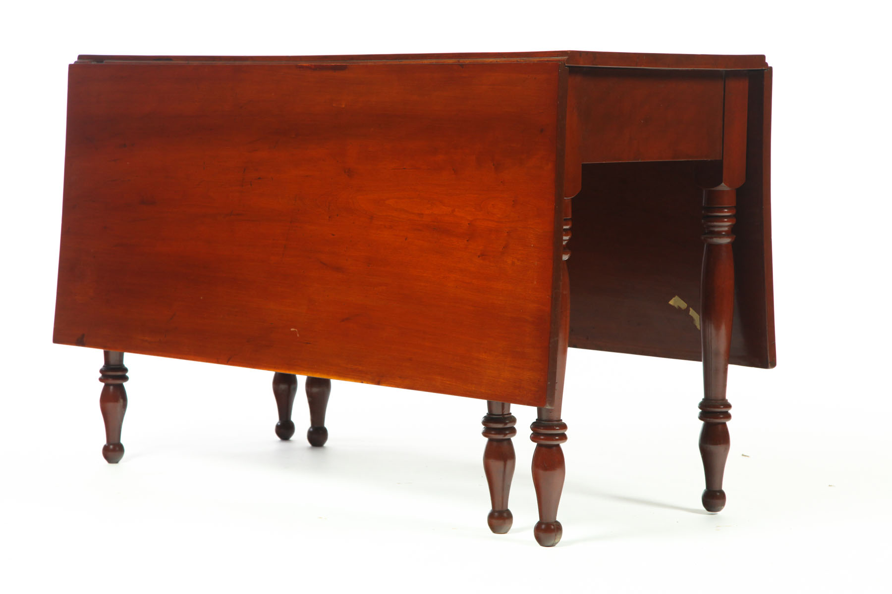 Appraisal: DROP LEAF TABLE American st quarter- th century cherry and