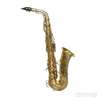 Appraisal: Alto Saxophone C G Conn M Transitional serial no the