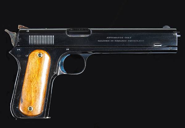 Appraisal: A fine Colt Model semi-automatic pistol Serial no for caliber