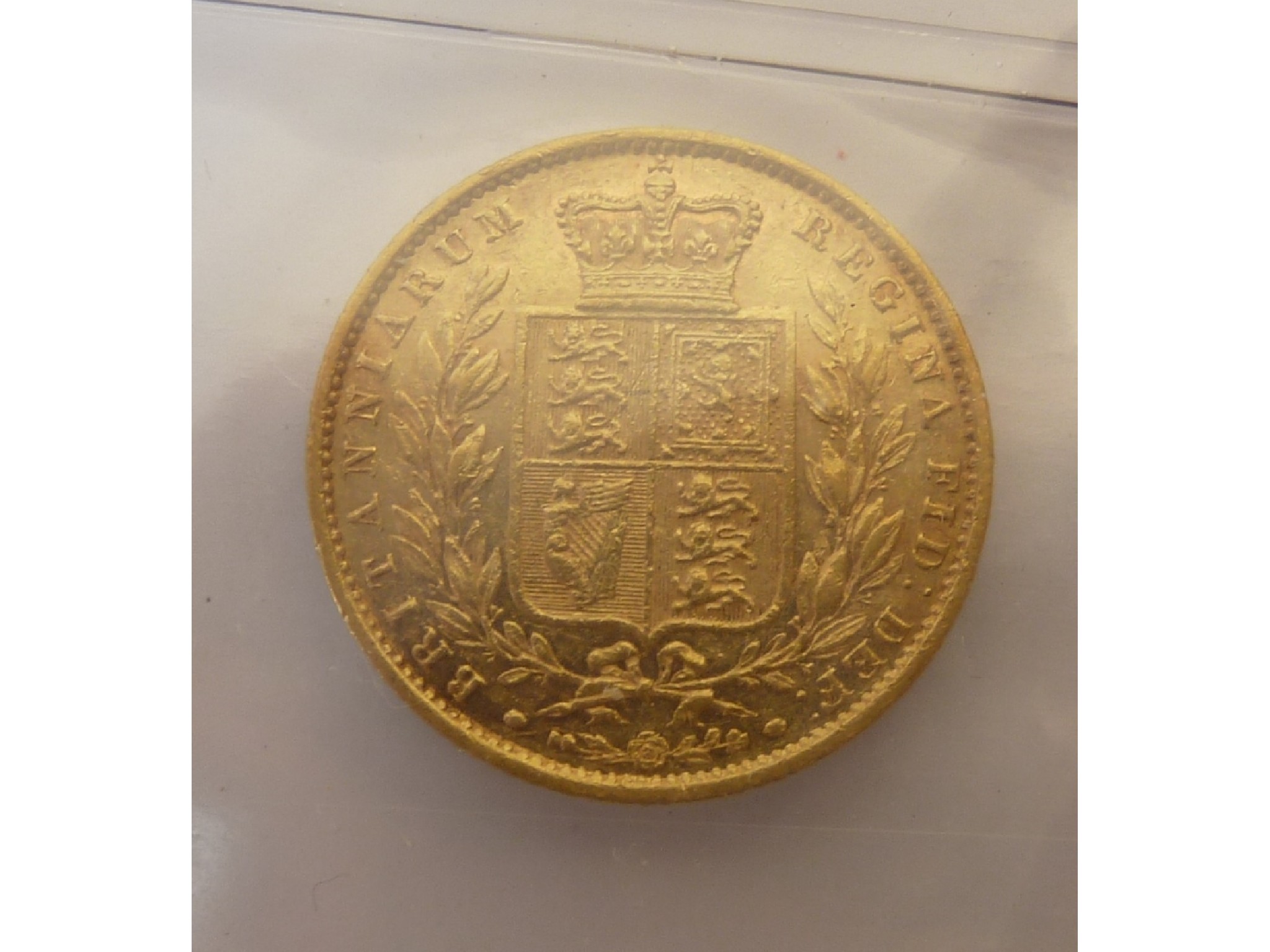 Appraisal: A QUEEN VICTORIA GOLD SOVEREIGN very fine