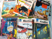 Appraisal: A quantity of TINTIN comics issues - inclusive