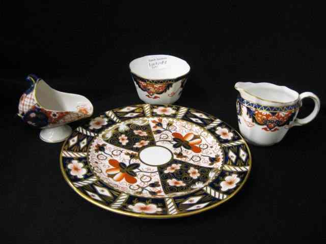 Appraisal: Royal Crown Derby ''Imari'' Sugar Creamer '' plate and a