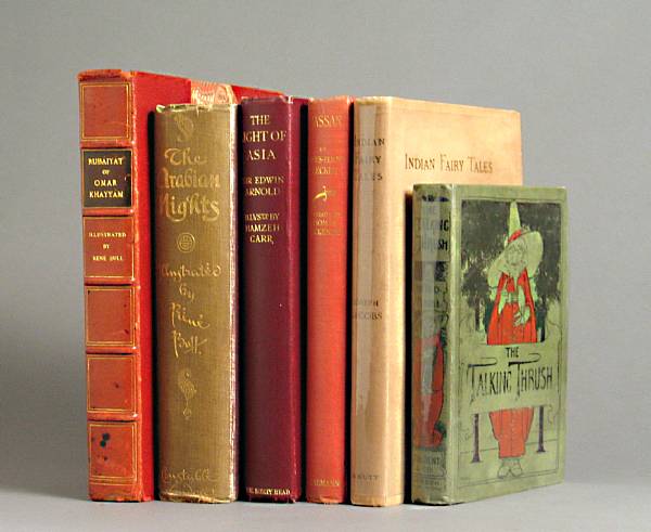 Appraisal: ILLUSTRATED BOOKS - ASIAN THEMED vols including Jacobs Joseph ed