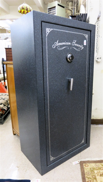 Appraisal: AN AMERICAN SECURITY GUN SAFE model FGR serial GS manufactured