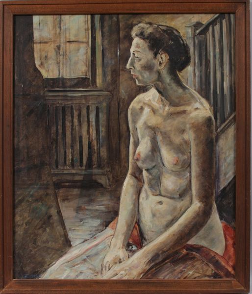 Appraisal: Joan Burke American Australian - nude of woman o c