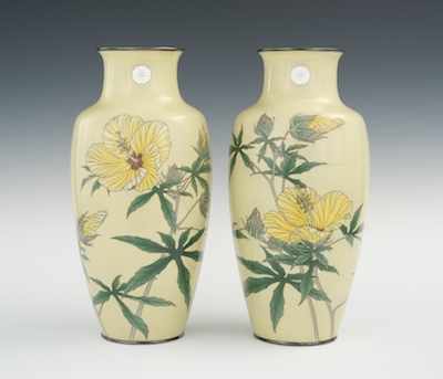 Appraisal: A Pair of Imperial Presentation Vases by Hattori Tadasaburo of