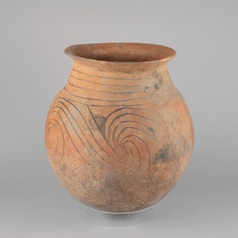 Appraisal: Tohono O'odham Jar ca fired clay pigments Dimensions height in